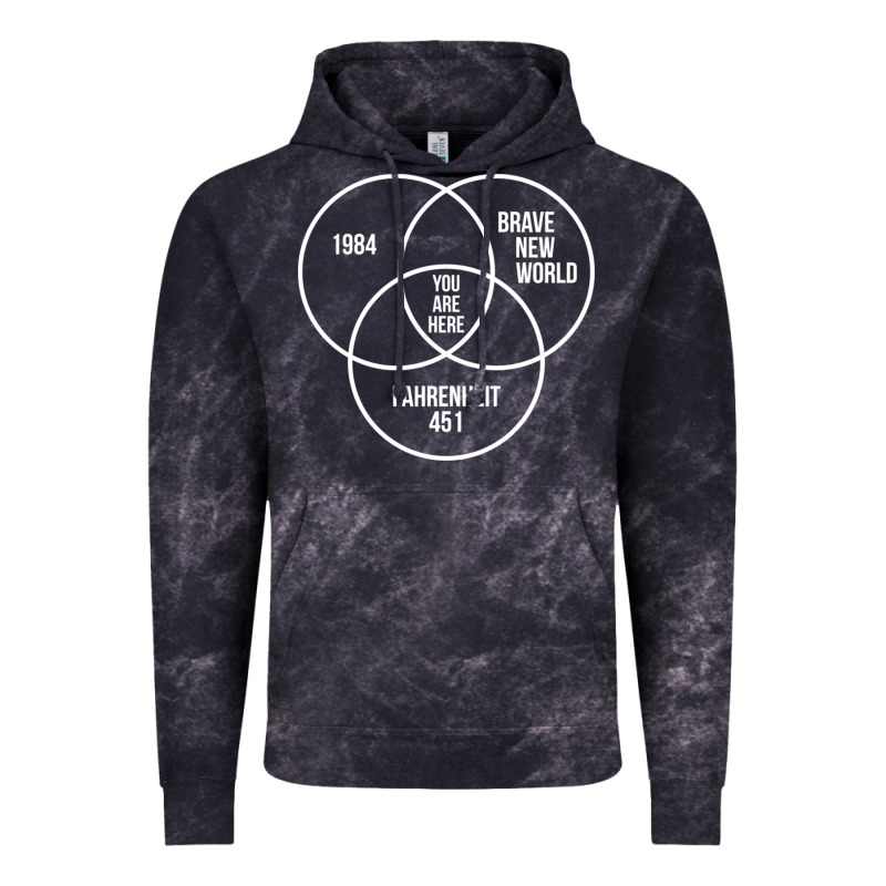 1984 Brave New World Fahrenheit 451 Conspiracy T-shirt Vintage Hoodie by maiPhamDesign | Teevron