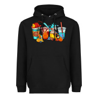 Black firefighter coffee cups Heavyweight Hoodie - AdoDesignShop