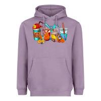 Lavender firefighter coffee cups Heavyweight Hoodie - AdoDesignShop
