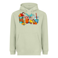 Matcha firefighter coffee cups Heavyweight Hoodie - AdoDesignShop