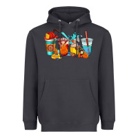 Smoke firefighter coffee cups Heavyweight Hoodie - AdoDesignShop