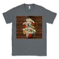 Charcoal Heather kinda emotional with skeleton Classic Tee - TumblerDesignByShophia