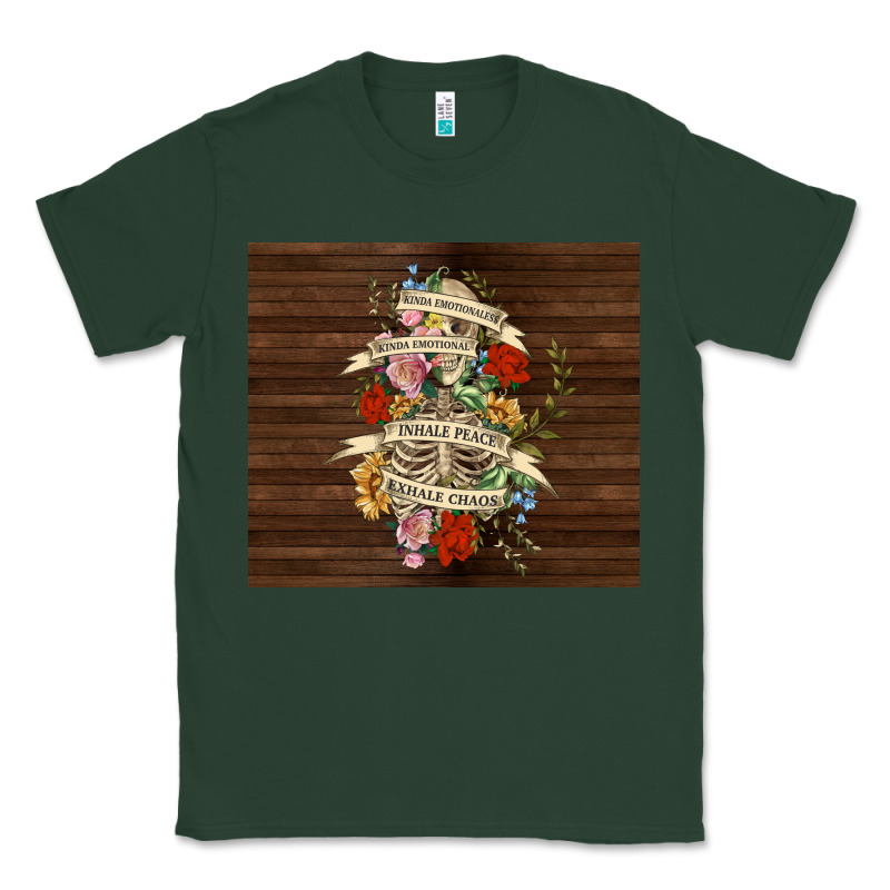 Kinda Emotional With Skeleton Classic Tee by TumblerDesignByShophia | Teevron