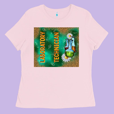 Laboratory Technician Ladies Tee Designed By Tumblerdesignbyshophia