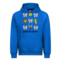 Cobalt softball coquette bow Urban Hoodie - JahusDesignShop