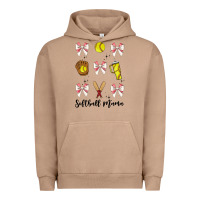 Pigment Burro softball coquette bow Urban Hoodie - JahusDesignShop