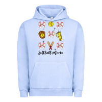 Pigment Grape Ice softball coquette bow Urban Hoodie - JahusDesignShop