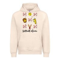 Sandshell softball coquette bow Urban Hoodie - JahusDesignShop