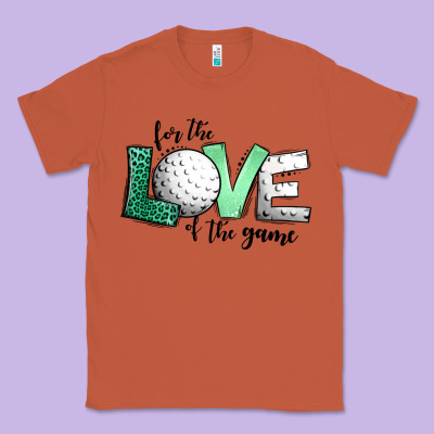 For The Love Of The Game Golf Classic Tee Designed By Jasminsmagicworld