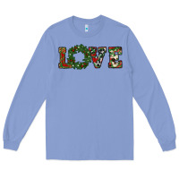 Colony Blue christmas love Long Sleeve Tee - RanaPortraitStore