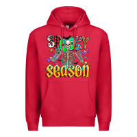 Cardinal Spooky Season Premium Hoodie - CowhideDigitalArt