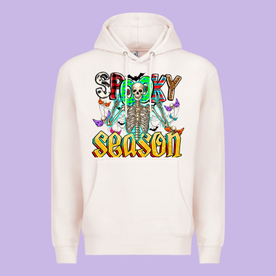 Spooky Season Premium Hoodie Designed By Cowhidedigitalart