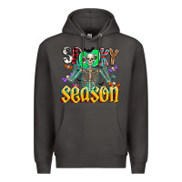 Smoke Spooky Season Premium Hoodie - CowhideDigitalArt