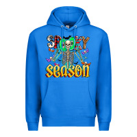 True Royal Spooky Season Premium Hoodie - CowhideDigitalArt