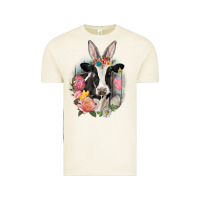 Vintage Arctic Happy Easter Cow Easter Day Vintage Tee - CowGirlArtShop