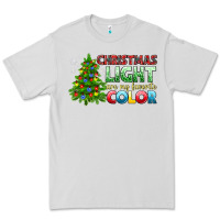 Dove Grey Christmas light are my favorite color Premium Tee - NancyCooperArtShop