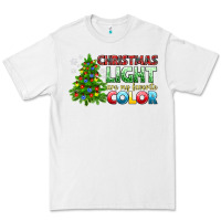 White Christmas light are my favorite color Premium Tee - NancyCooperArtShop