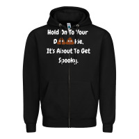 Spooky Halloween Women And Children Zipper Hoodie | Teevron