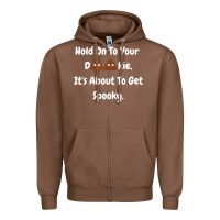 Chestnut spooky halloween women and children Zipper Hoodie - maiPhamDesign