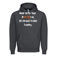 Smoke spooky halloween women and children Zipper Hoodie - maiPhamDesign