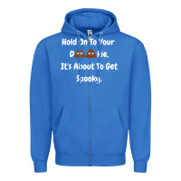True Royal spooky halloween women and children Zipper Hoodie - maiPhamDesign