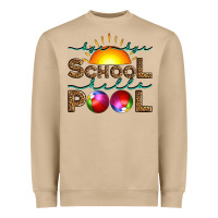 Mushroom bye bye school hello pool Heavyweight Sweatshirt - Artiststas