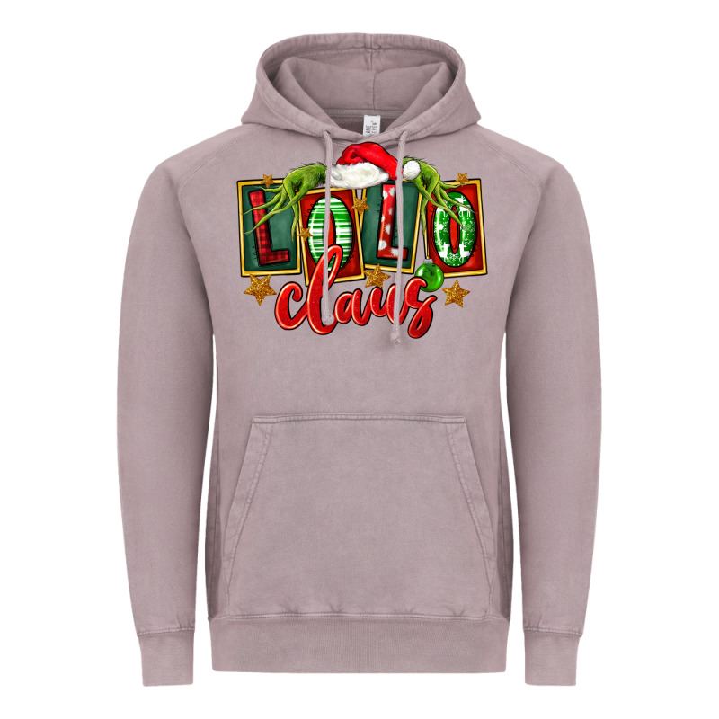 Christmas Lolo Claus Vintage Hoodie by FaDigitalArtStudio | Teevron