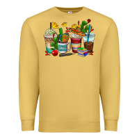 Spanish Teacher Coffee Cups Premium Sweatshirt | Teevron