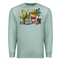 Seafoam spanish teacher coffee cups Premium Sweatshirt - AdoDesignShop