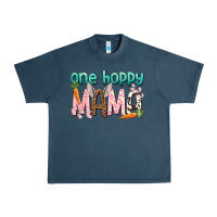 Midnight Navy One hoppy mama mother's day Urban Heavy Tee - HowdyJamesFarm