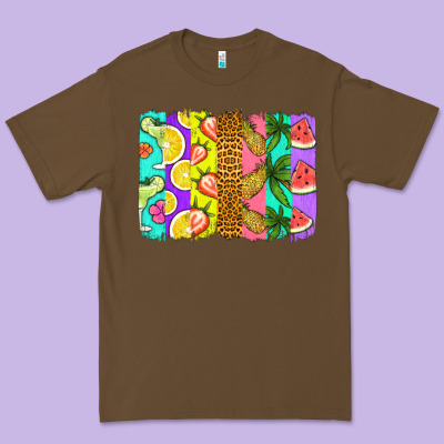 Summer Brushstroke Premium Tee Designed By Jasminsmagicworld