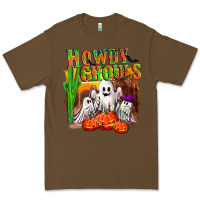 Cacao Howdy ghouls Premium Tee - NancyCooperArtShop