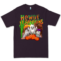 Plum Howdy ghouls Premium Tee - NancyCooperArtShop