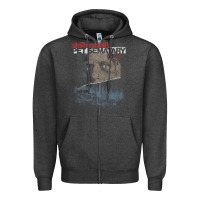 Charcoal Heather Playing  Sematary For Mens Womens Zipper Hoodie - maiPhamDesign