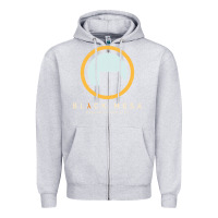 Heather Grey Black Mesa Research Facility T-Shirt Zipper Hoodie - maiPhamDesign