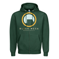Sports Green Black Mesa Research Facility T-Shirt Zipper Hoodie - maiPhamDesign