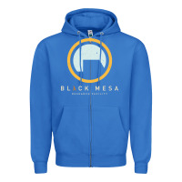 True Royal Black Mesa Research Facility T-Shirt Zipper Hoodie - maiPhamDesign