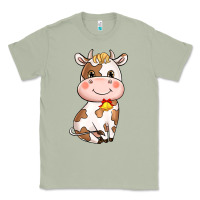 Matcha Cartoon Cow Classic Tee - HowdyJamesFarm