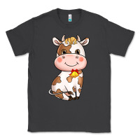 Smoke Cartoon Cow Classic Tee - HowdyJamesFarm