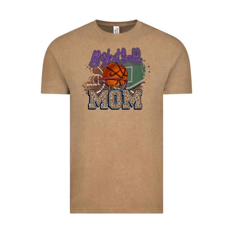Basketball Mom Vintage Tee by HowdyJamesFarm | Teevron
