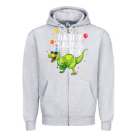 Heather Grey Mens Daddysaurus T Rex Dinosaur Daddy Family Matching Gifts Idea Zipper Hoodie - maiPhamDesign