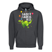 Smoke Mens Daddysaurus T Rex Dinosaur Daddy Family Matching Gifts Idea Zipper Hoodie - maiPhamDesign