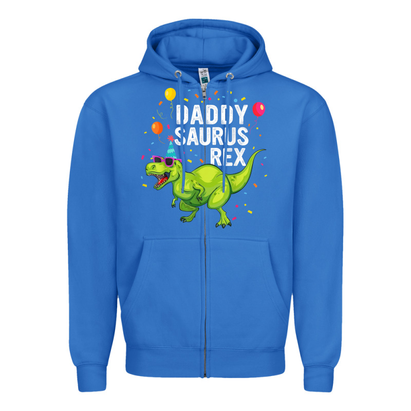 Mens Daddysaurus T Rex Dinosaur Daddy Family Matching Gifts Idea Zipper Hoodie by maiPhamDesign | Teevron