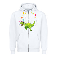 White Mens Daddysaurus T Rex Dinosaur Daddy Family Matching Gifts Idea Zipper Hoodie - maiPhamDesign