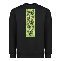 Dinosaur Parasaurolophus Pen Wrap Heavyweight Sweatshirt | Teevron
