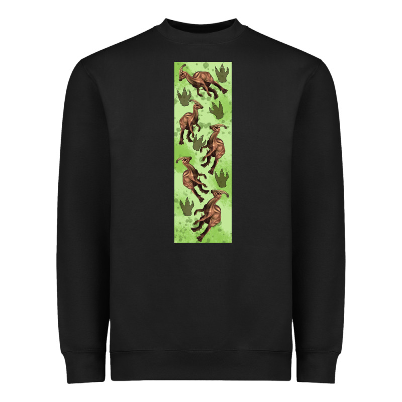 Dinosaur Parasaurolophus Pen Wrap Heavyweight Sweatshirt by Artiststas | Teevron