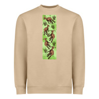 Mushroom dinosaur parasaurolophus pen wrap Heavyweight Sweatshirt - Artiststas
