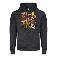 Vintage Black louisiana map love Vintage Hoodie - OliviaCreatesArt