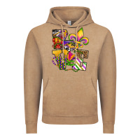 Vintage Coffee louisiana map love Vintage Hoodie - OliviaCreatesArt