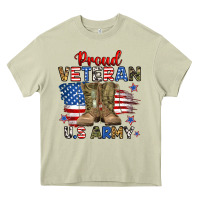 Mossy proud veteran u.s army Heavy Core Tee - RanaPortraitStore
